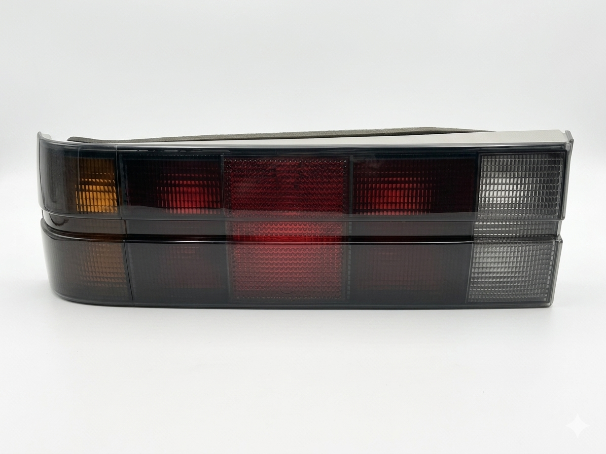 BMW E30 Early Euro Smoked Taillight Set - Image 2