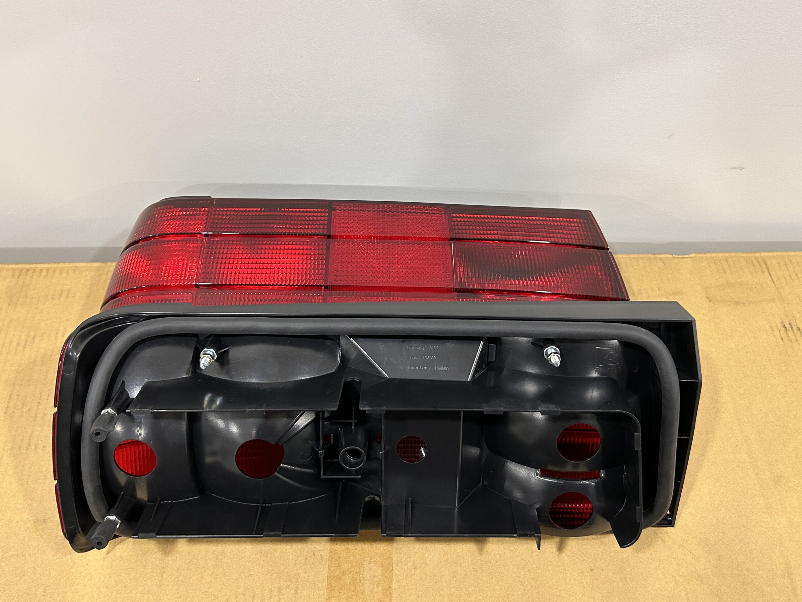 BMW E30 "Late Model" ALL-RED Euro Taillight Set - Image 5