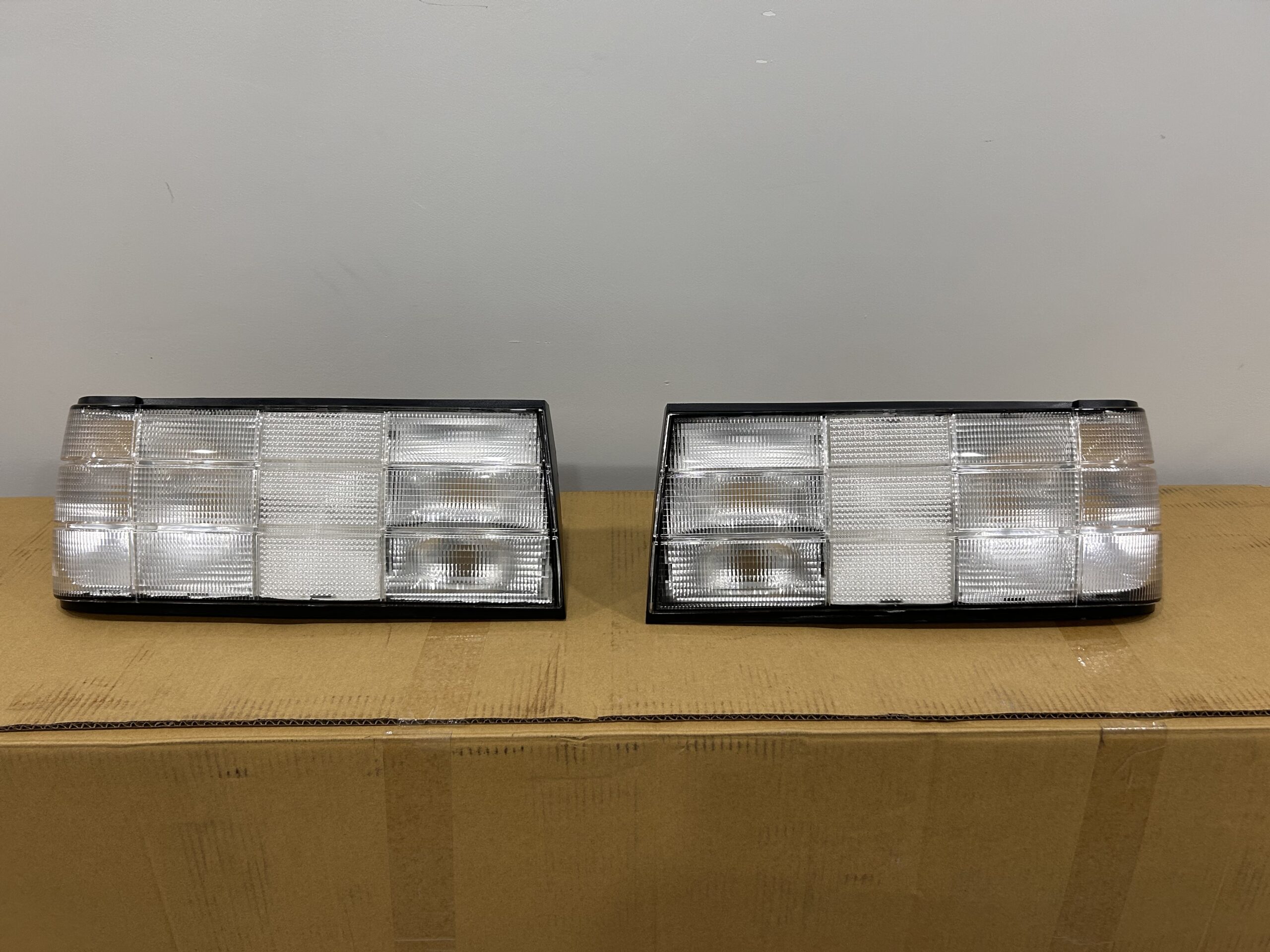 BMW E30 "Late Model" Clear Euro Taillight Set - Image 2