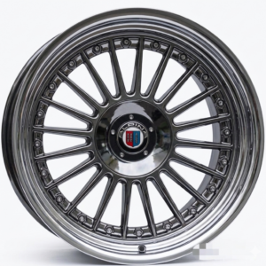 Alpina 3-Peace Style Staggered Wheels (BLK CHROME)